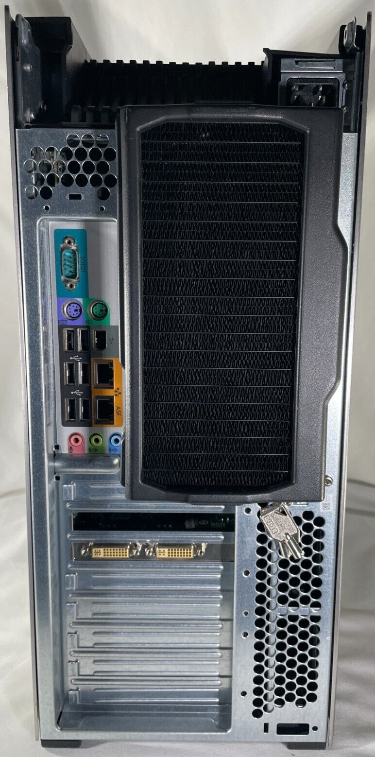 Rare WaterCooled HP Z800 Workstation Dual Xeon X5680 16GB RAM 120GB SSD Nvidia