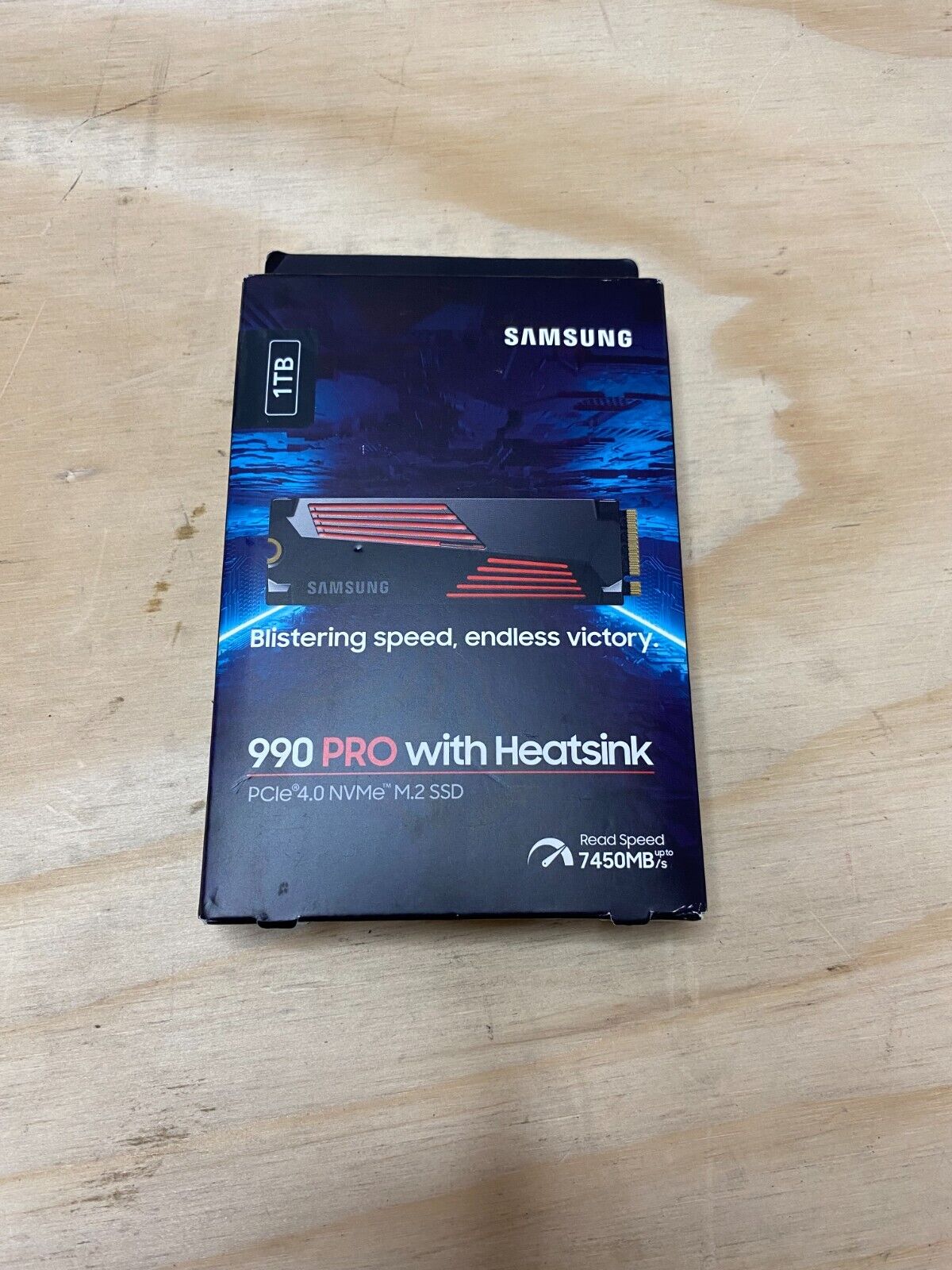 Samsung - 990 PRO 1TB Internal SSD PCIe Gen 4 NVMe with Heatsink *SEALED*