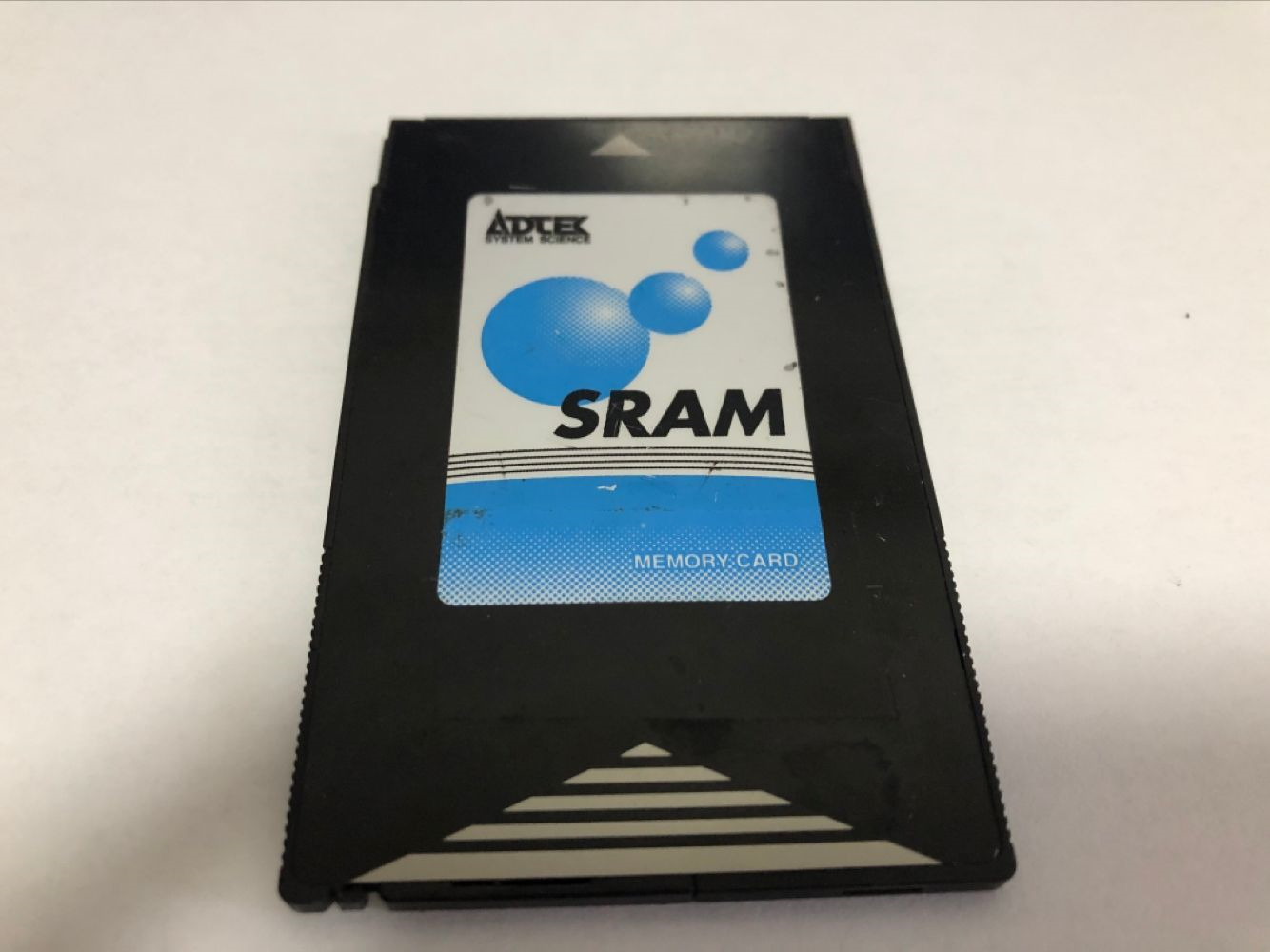 ADTEK 4MB SRAM PCMCIA SRAM Card no battery 