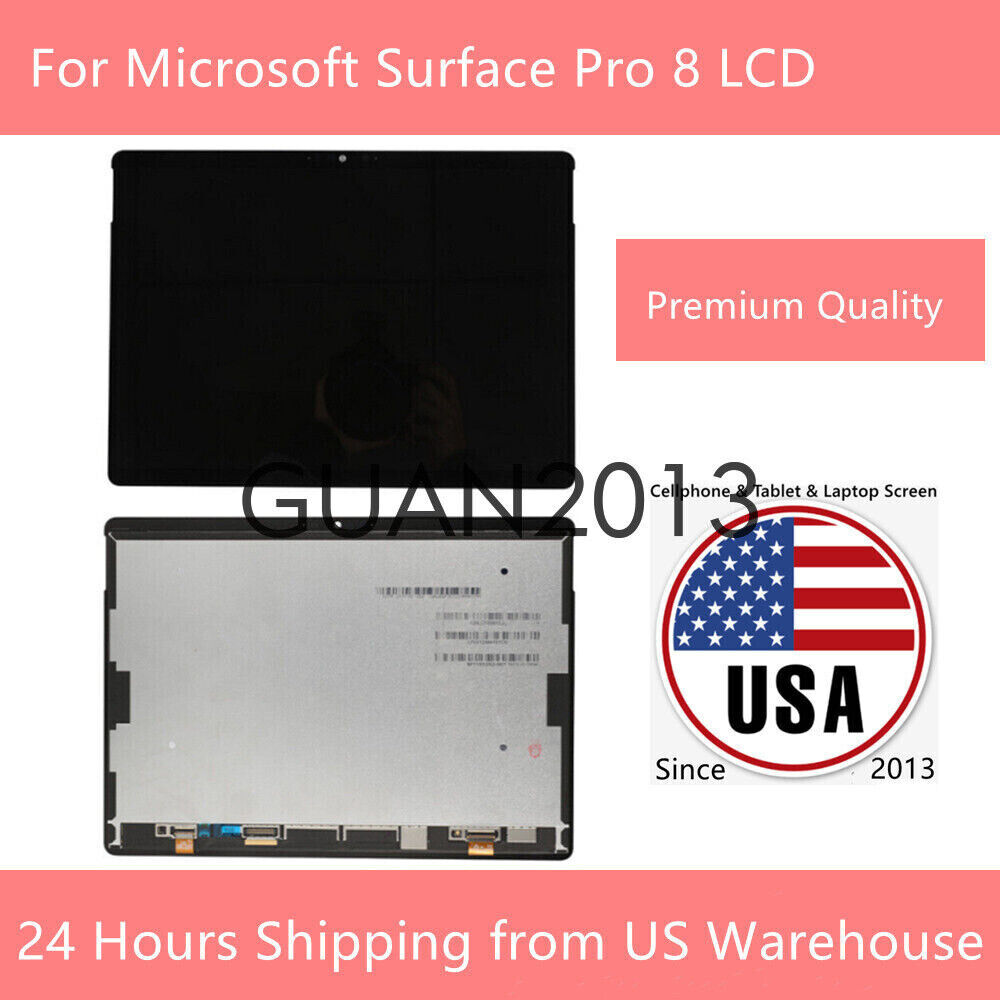WOW For Microsoft Surface Pro 8 Model 1983 LCD Display Touch Screen Assembly