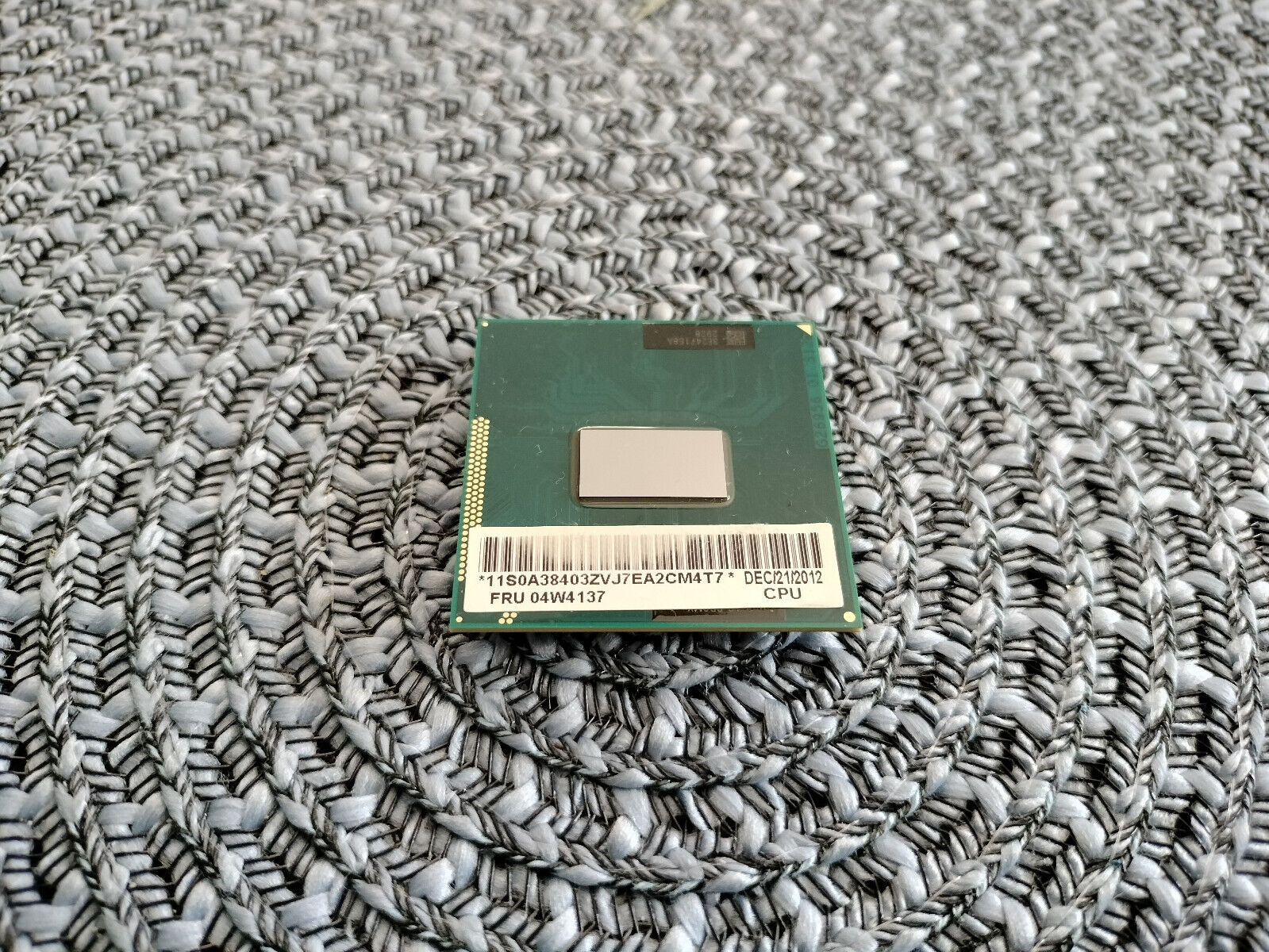 Intel Core i5-3320M SR0MX 2.60GHz CPU, socket G2, FRU 04W4137