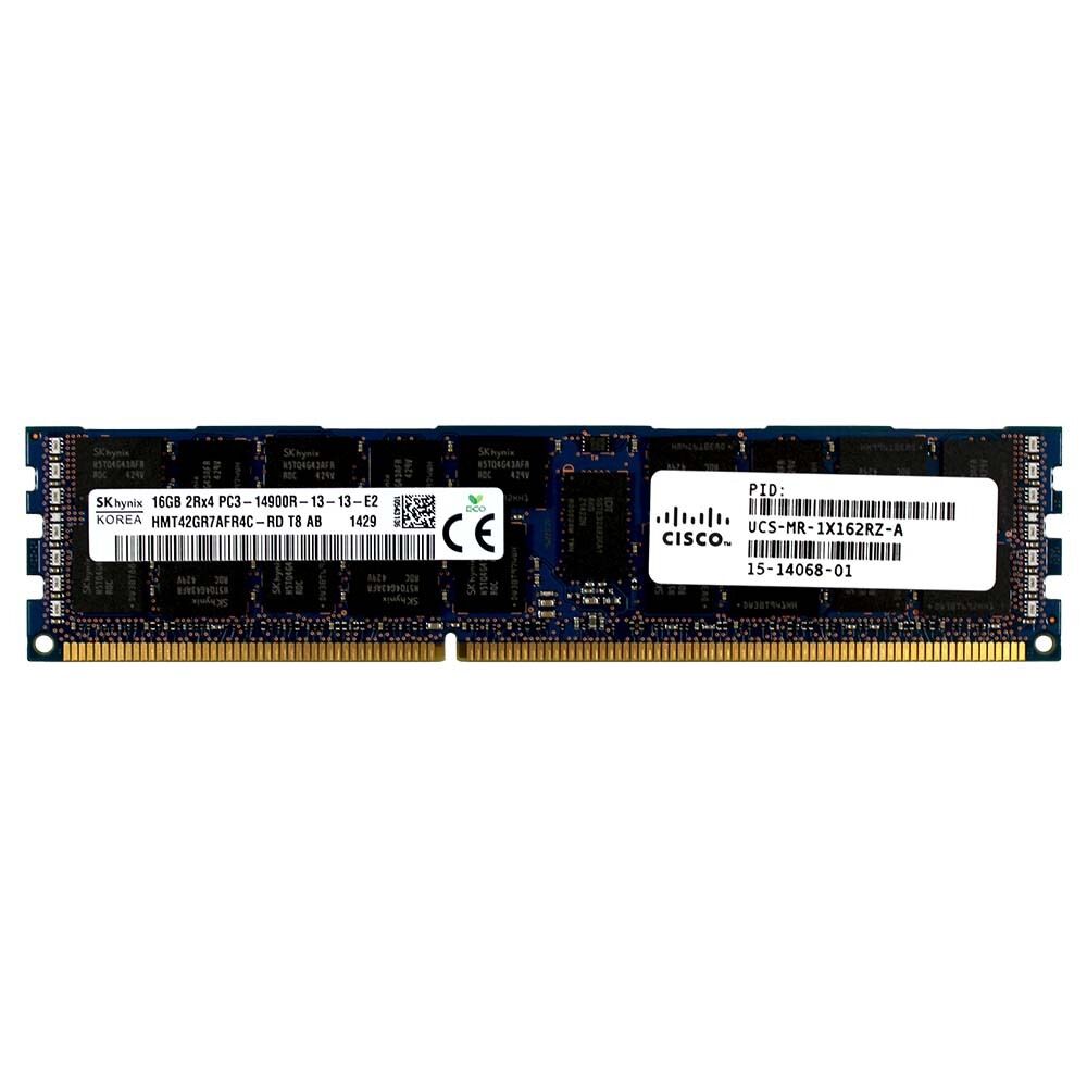 CISCO UCS-MR-1X162RZ-A 16GB MODULE 2Rx4 DDR3 PC3-14900R 1866MHz DIMM MEMORY RAM