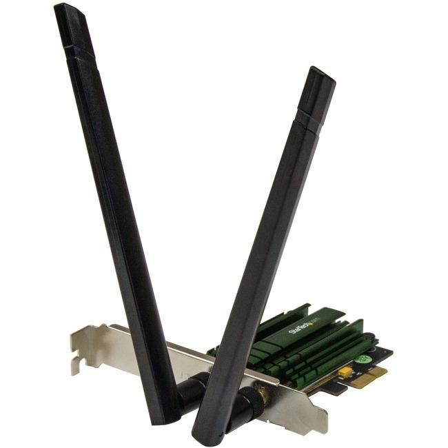 StarTech.com PCI Express AC1200 Dual Band Wireless-AC Network Adapter - PCIe 802