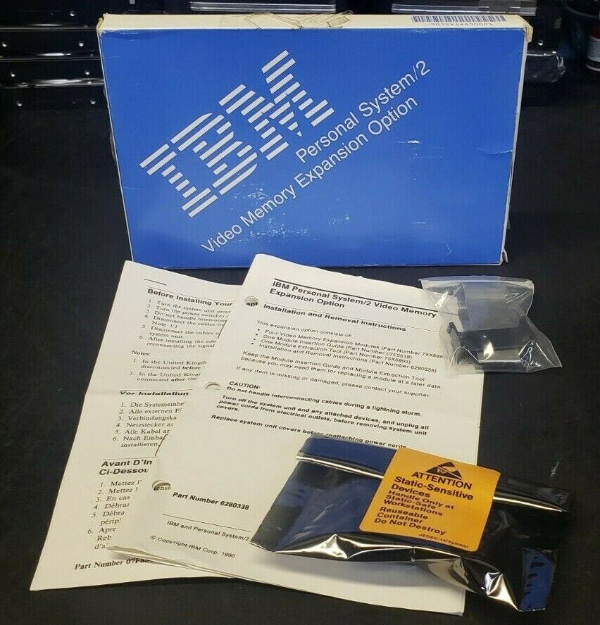 75X5889 - *NOS* IBM Personal System/2 (PS/2) Video Memory Expansion Option 4007