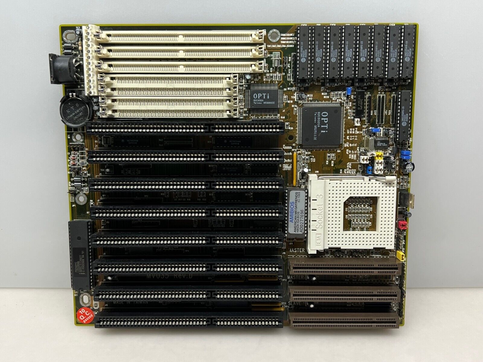 MV035 Rev.D 486 motherboard  