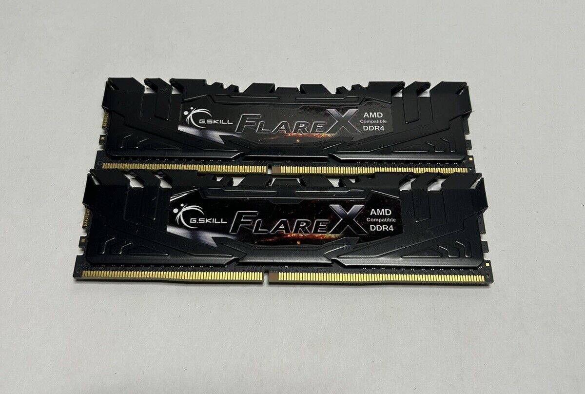 G.SKILL Flare X 16GB (2x8GB) DDR4 2400MHz (PC4 19200) SDRAM F4-2400C16D-16GFX