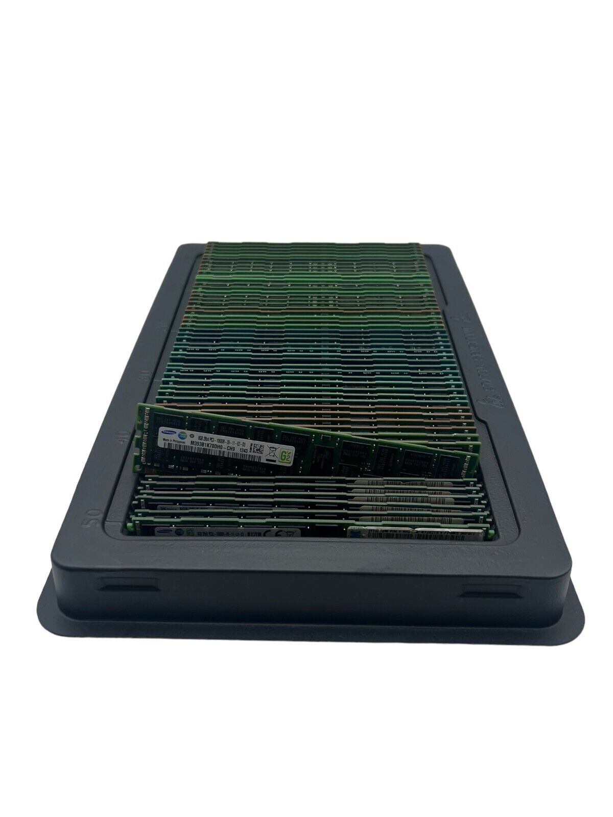 400GB - Lot of 50 - 8GB DDR3 PC3-10600R/12800R/8500R Server ECC/Reg ALL Tested