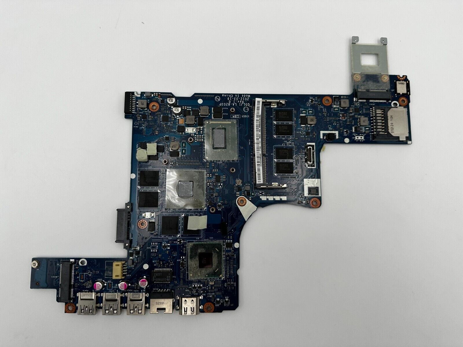 Acer M5-581T-6594 i5-3317U Gpu Included Motherboard Q5LJ1 LA-8203P - As is