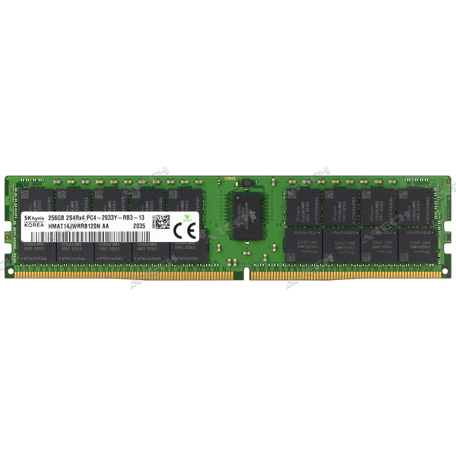 Hynix 256GB 2S4Rx4 DDR4-2933 ECC RDIMM PC4-23400 Server Memory RAM (HMAT14JWRRB)