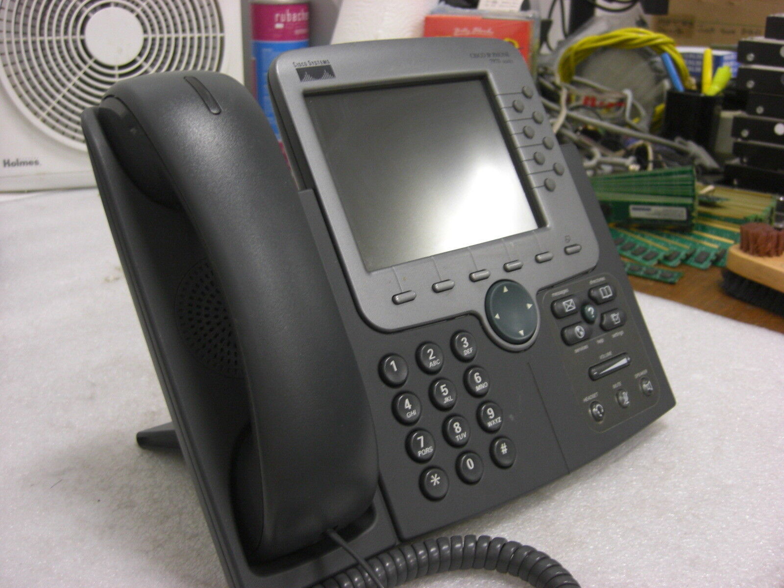 Cisco ip phone 7970 series cp-7970g w/out ac adapter