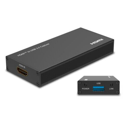 HDMI Video Capture Card USB 3.0 4K HD Recorder For Video Game Live Streaming