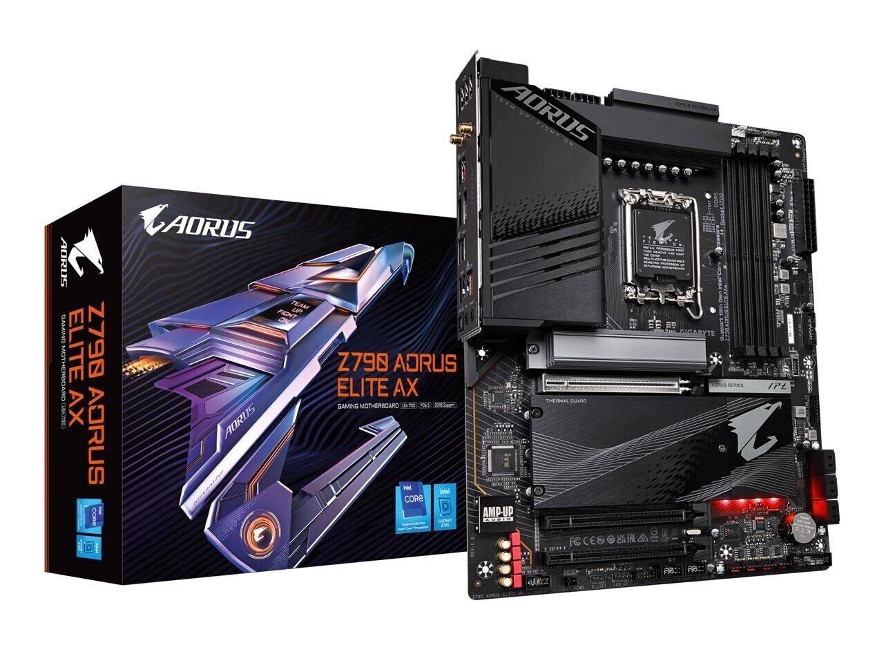 (Factory Refurbished) GIGABYTE Z790 AORUS ELITE AX DDR5 Intel ATX Motherboard