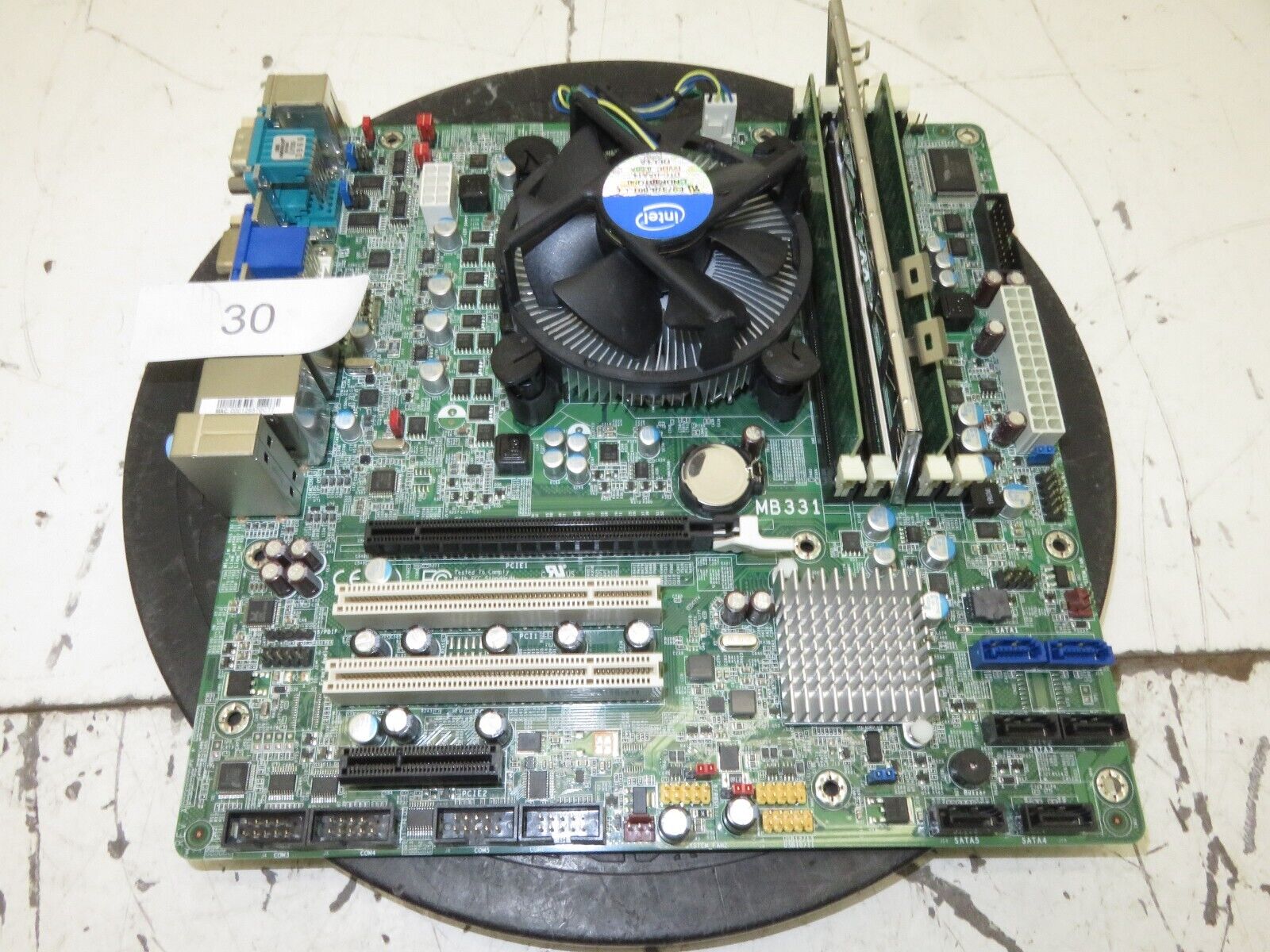 DFI MB331-CRM Motherboard w/ Intel Core i7-3770 3.4GHz 4GB Ram