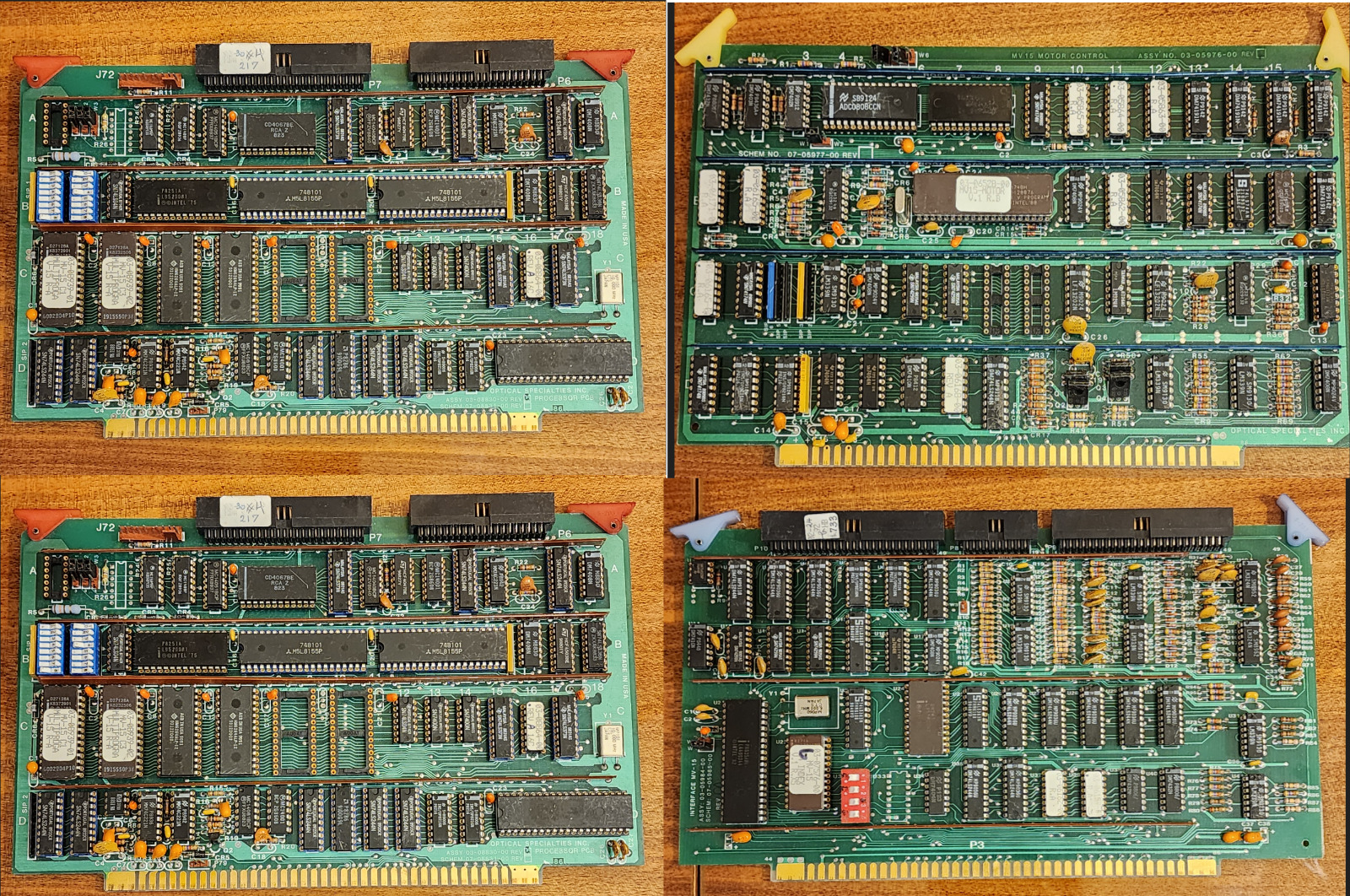 Vintage Rare S100 Card Bundle - Includes CPU / processor / Interface / Port Card