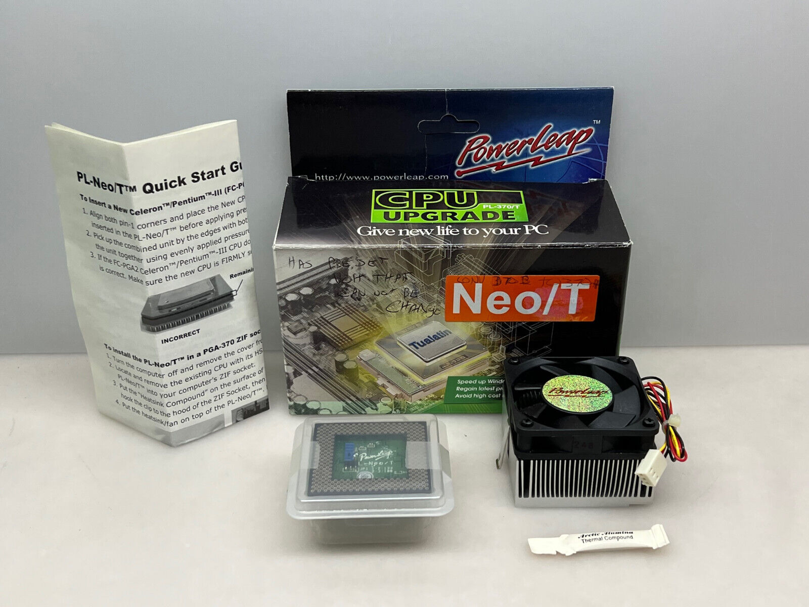 Powerleap Rare Neo/T Convert Socket 370 Pen II/III to Socket 370 Tualatin