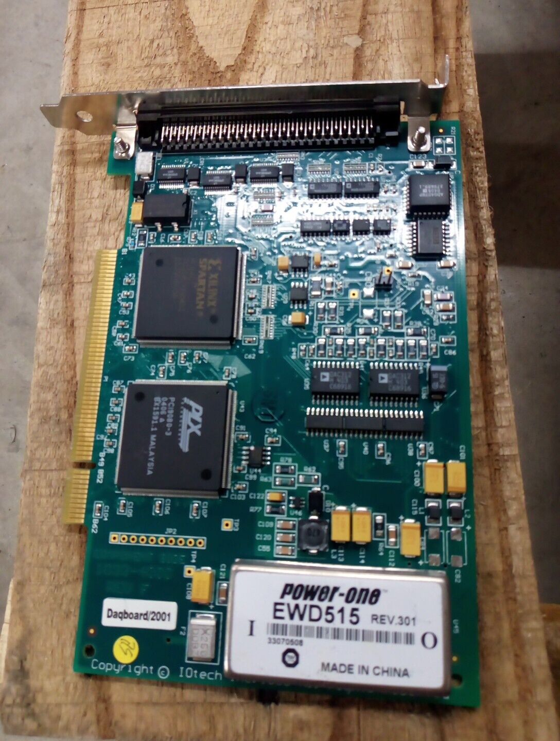 1pc used Daqboard 2000 EWD515 REV:301 PCI Data acquisition card DAQ card