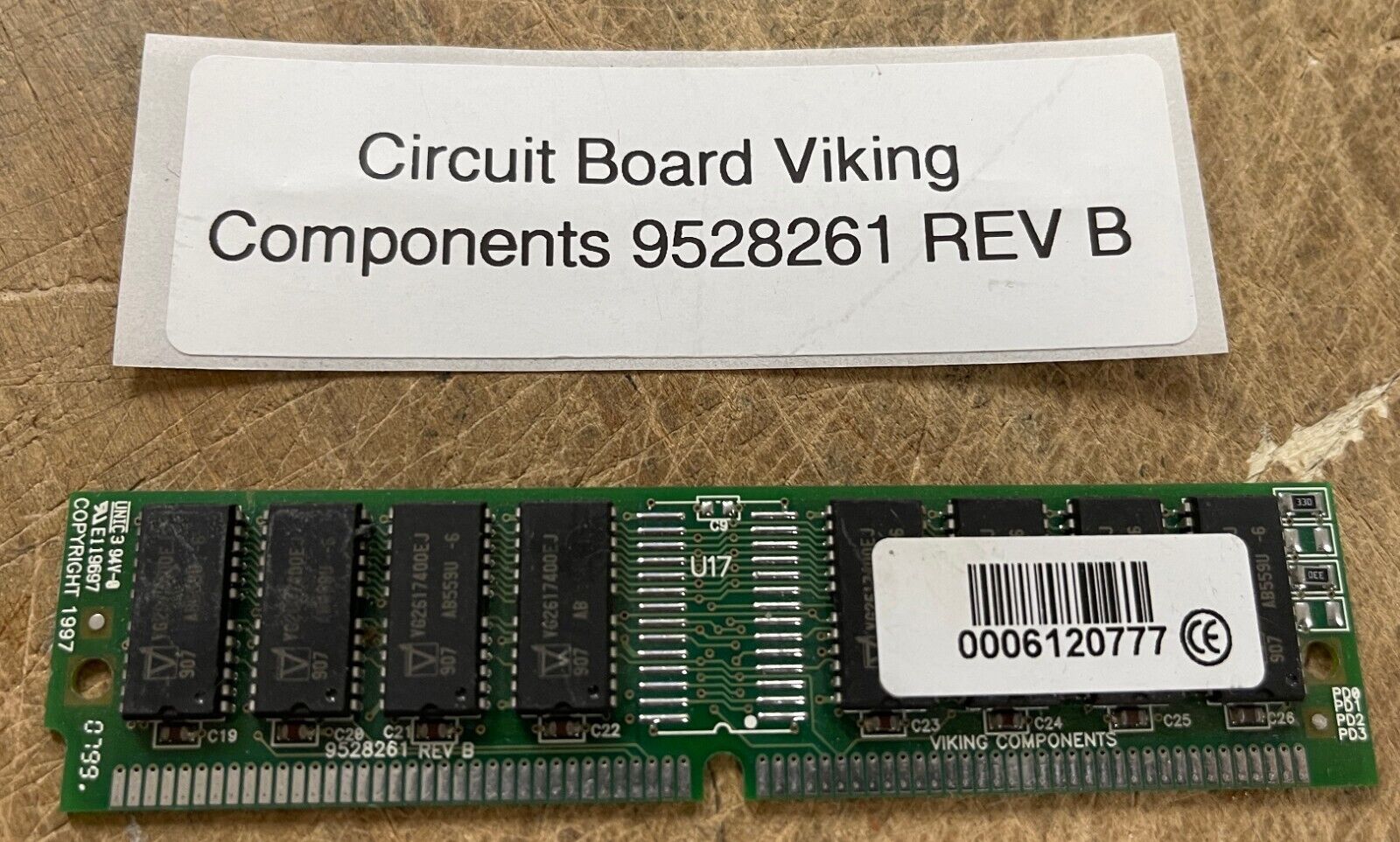 Circuit Board Viking Components 9528261 REV B  Module