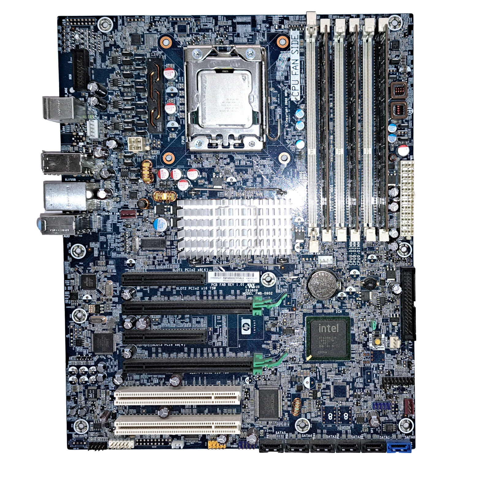 HP Z400 Motherboard WITH XEON W3550 + 6GB Ram 586968-001