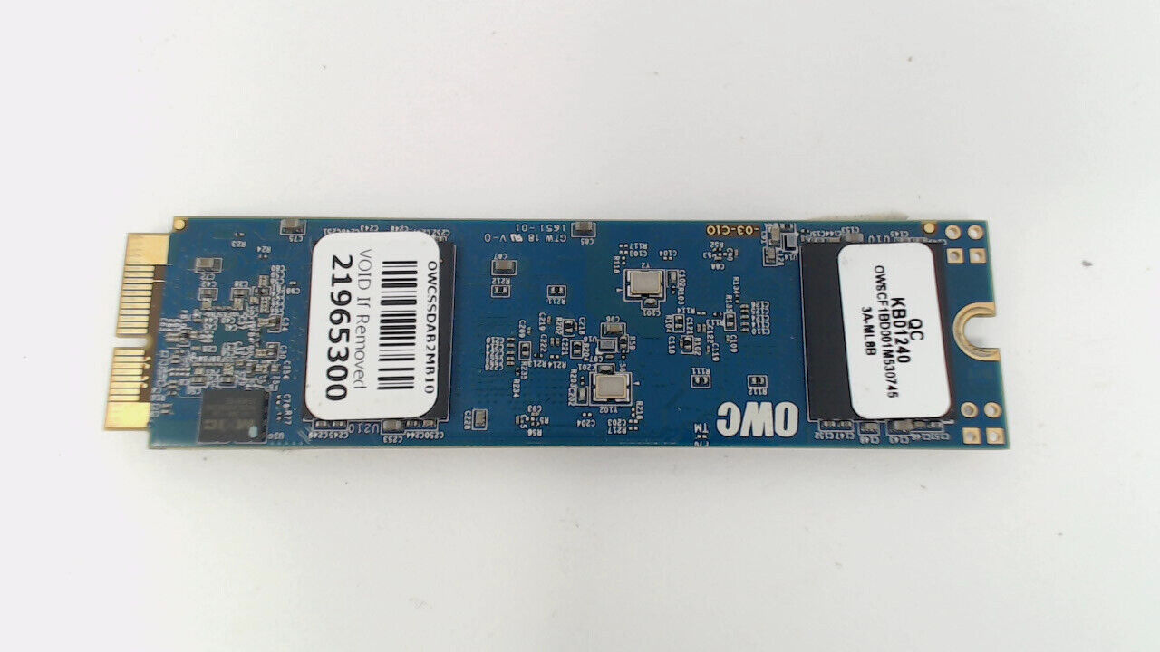 1TB OWC Aura SSD Solid State Hard Drive for Select Macbook Pro & Air