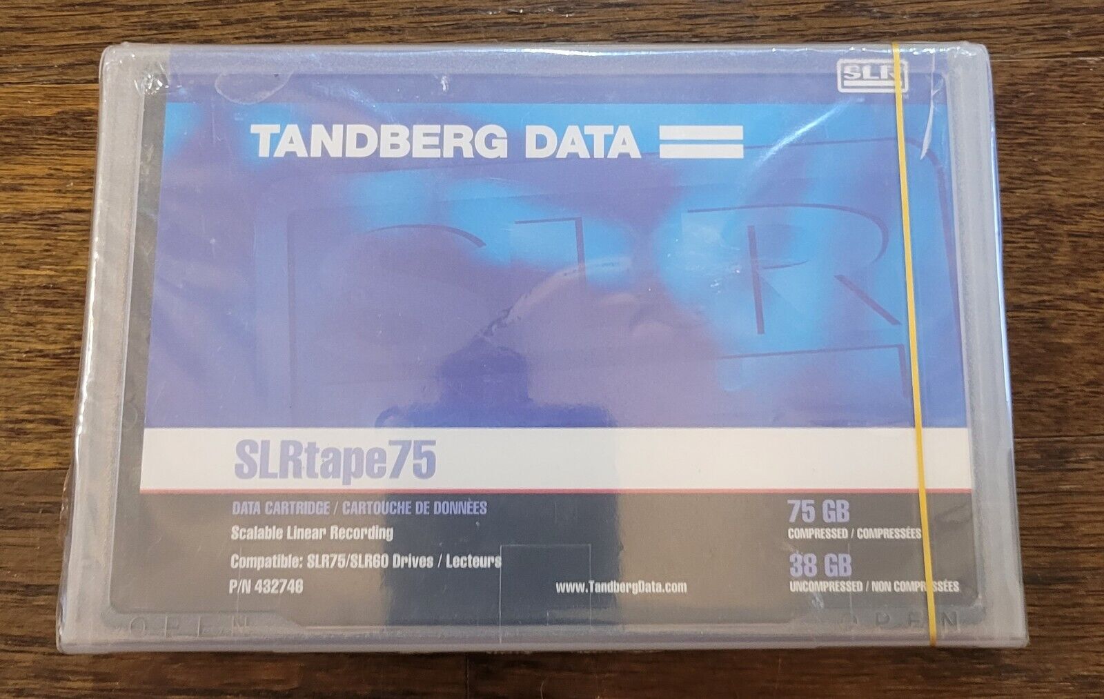 Tandberg Data SLRTAPE 75 38GB-75GB DATA tape Cartridges P/N 432746 SLR75