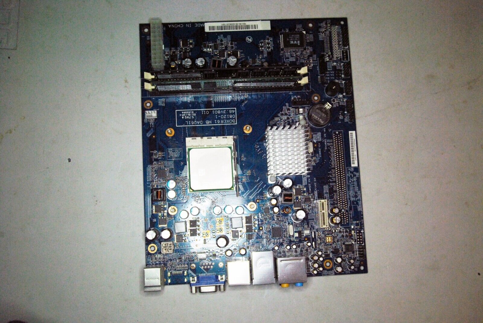 eMachines EL1200-05W Boxer61 DA061L mobo with AMD Athlon CPU and 2Gb ram  $TRP