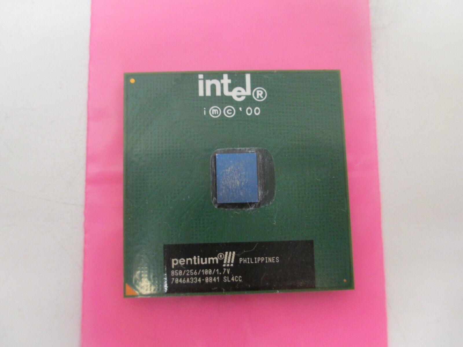 Intel pentium III 850MHz SL4CC CPU