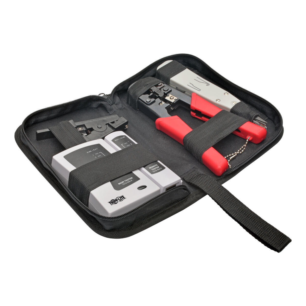 Tripp-Lit-New-T016-004-K _ 4 PC NETWORK INSTALLER TOOL KIT with CARRYI