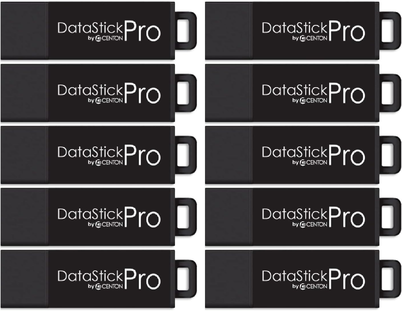 Datastick Pro USB 3.0 Flash Drive 256GB X 10, Black (S1-U3P6-256G-10B)