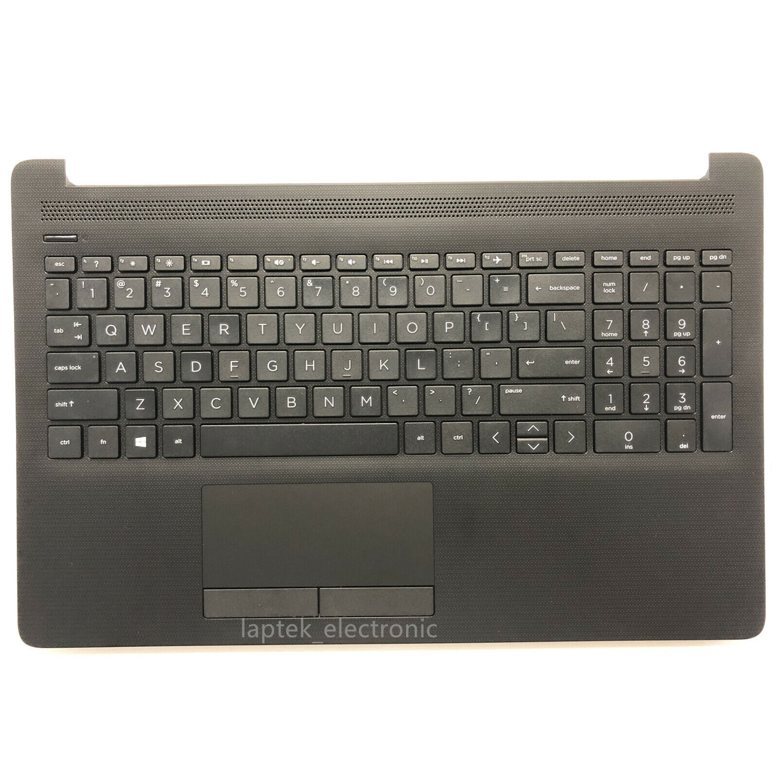 Top Case For HP Pavilion 15-DA 15-DB Black Palmrest Keyboard Touchpad L20387-001