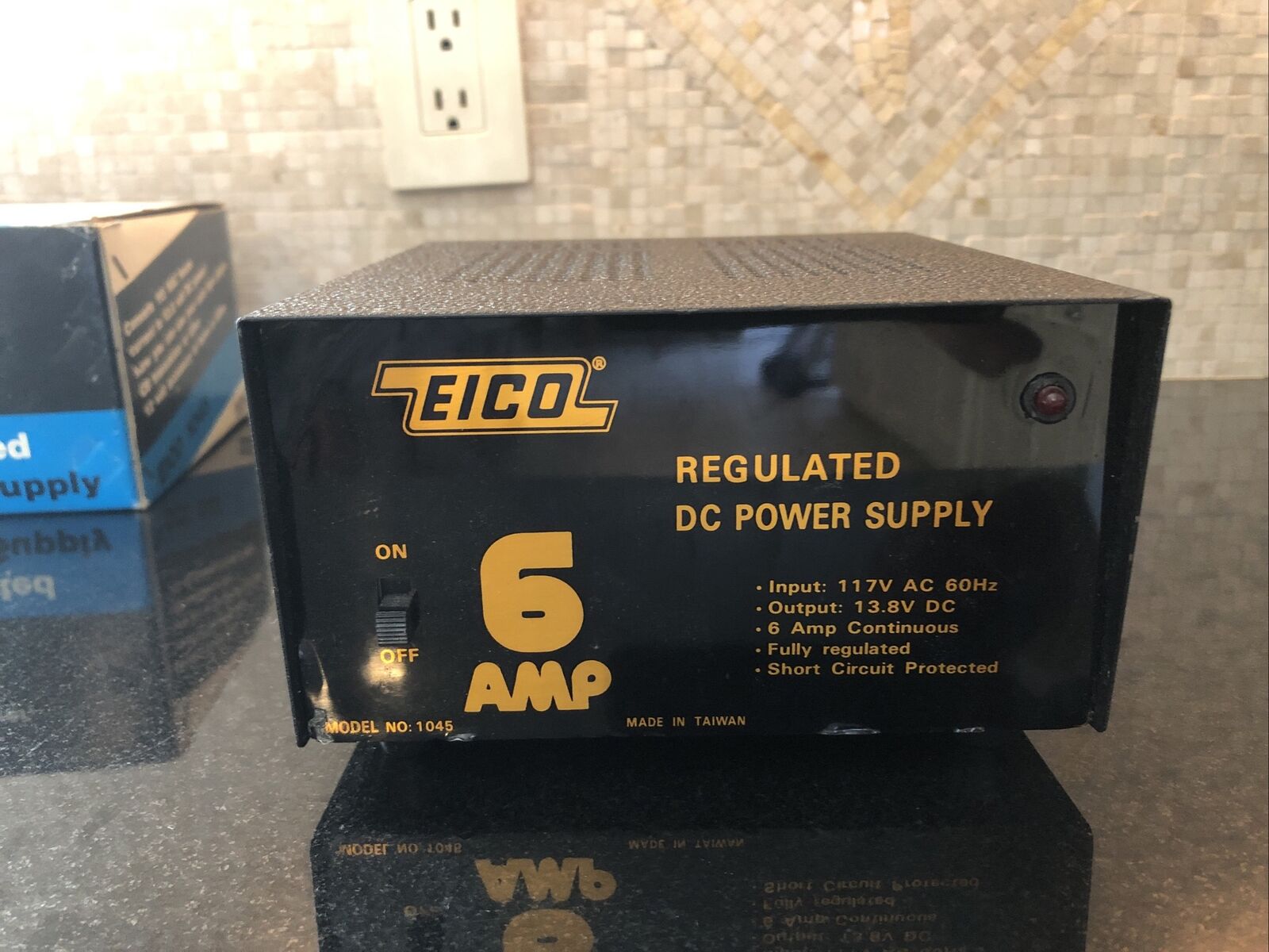 NOS NEW BOXED ELCO 1045 SERIES Regulated DC POWER SUPPLY
