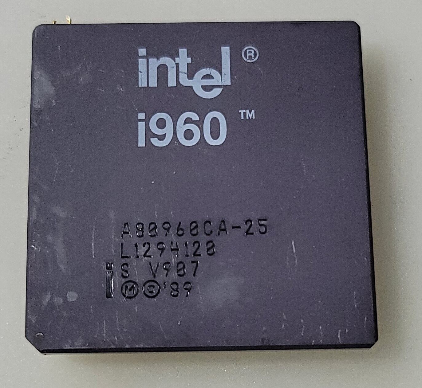 Vintage Rare Intel i960 A80960CA-25 Processor Collection or Gold Recovery