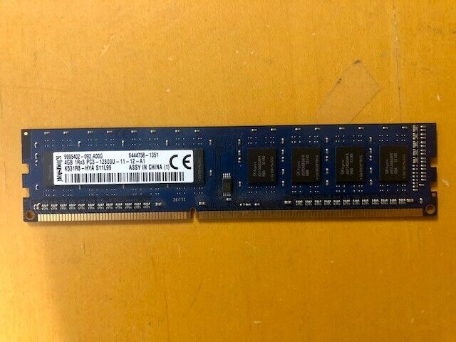 4GB PC3 12800 Desktop Memory - Mixed Brands