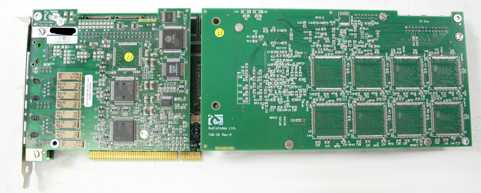 AudioCodes Trunkpack-200 txb-22 txb-10 PCI