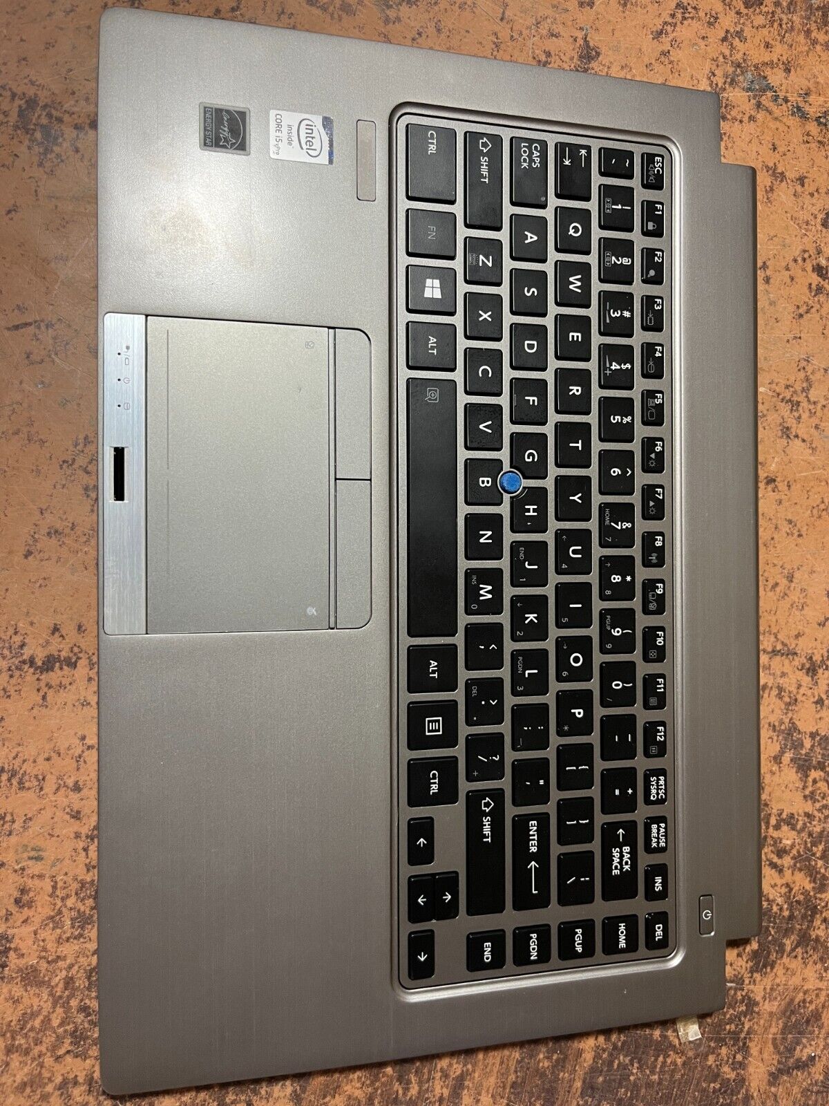Toshiba Tecra Z40-A Keyboard Palmrest Touchpad Complete Backlit