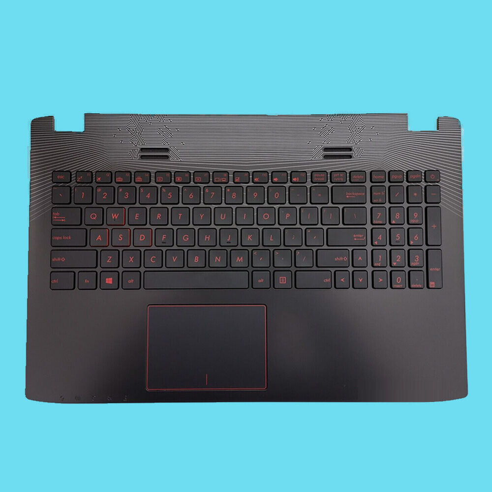New For Asus ROG GL552 GL552VW GL552VX Palmrest W/Backlit Touchpad Keyboard US