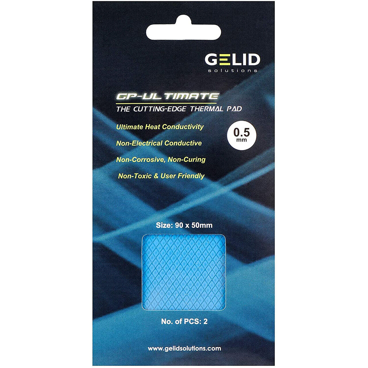 Gelid Solutions GP-Ultimate 120x20 Thermal Pad (2pcs). Excellent Heat Conduction