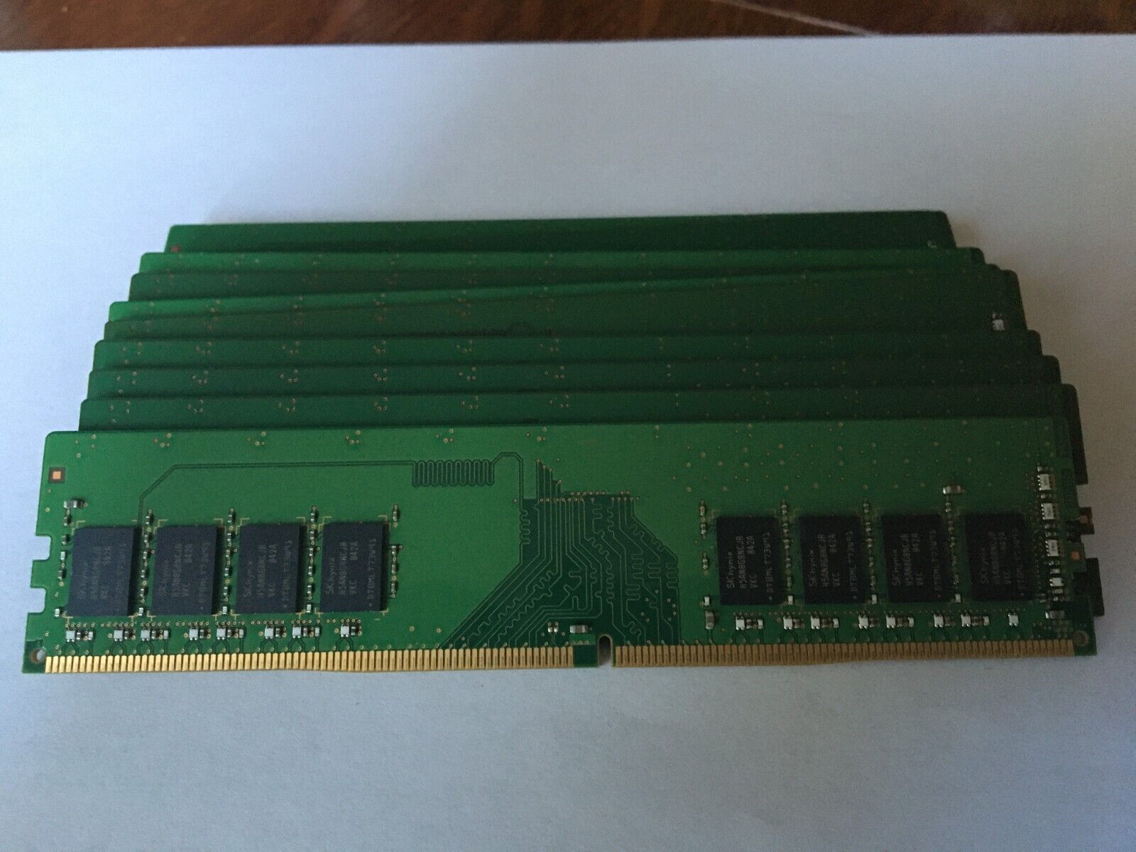 Lot of (4) 16GB  4x 16GB 2RX8 PC4-2666V DDR4 21300 Desktop Ram