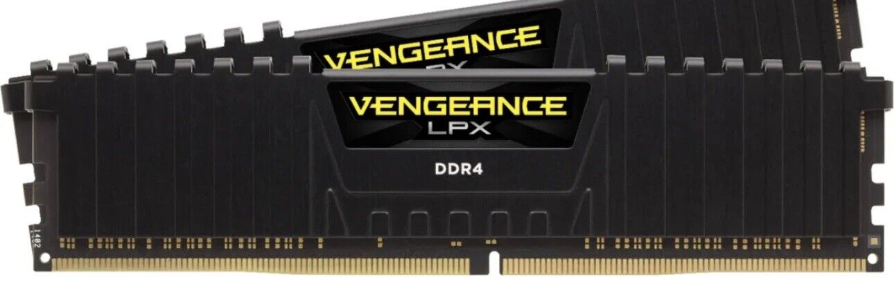 CORSAIR - VENGEANCE LPX 64GB (2PK x 32GB) 3200MHz DDR4 C16 DIMM Desktop Memor...