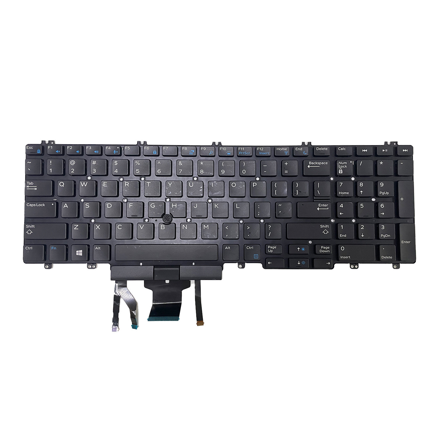 Black Backlit Keyboard 0NMVF NMVF For Dell Precision 7530 7540 7730 7740 US