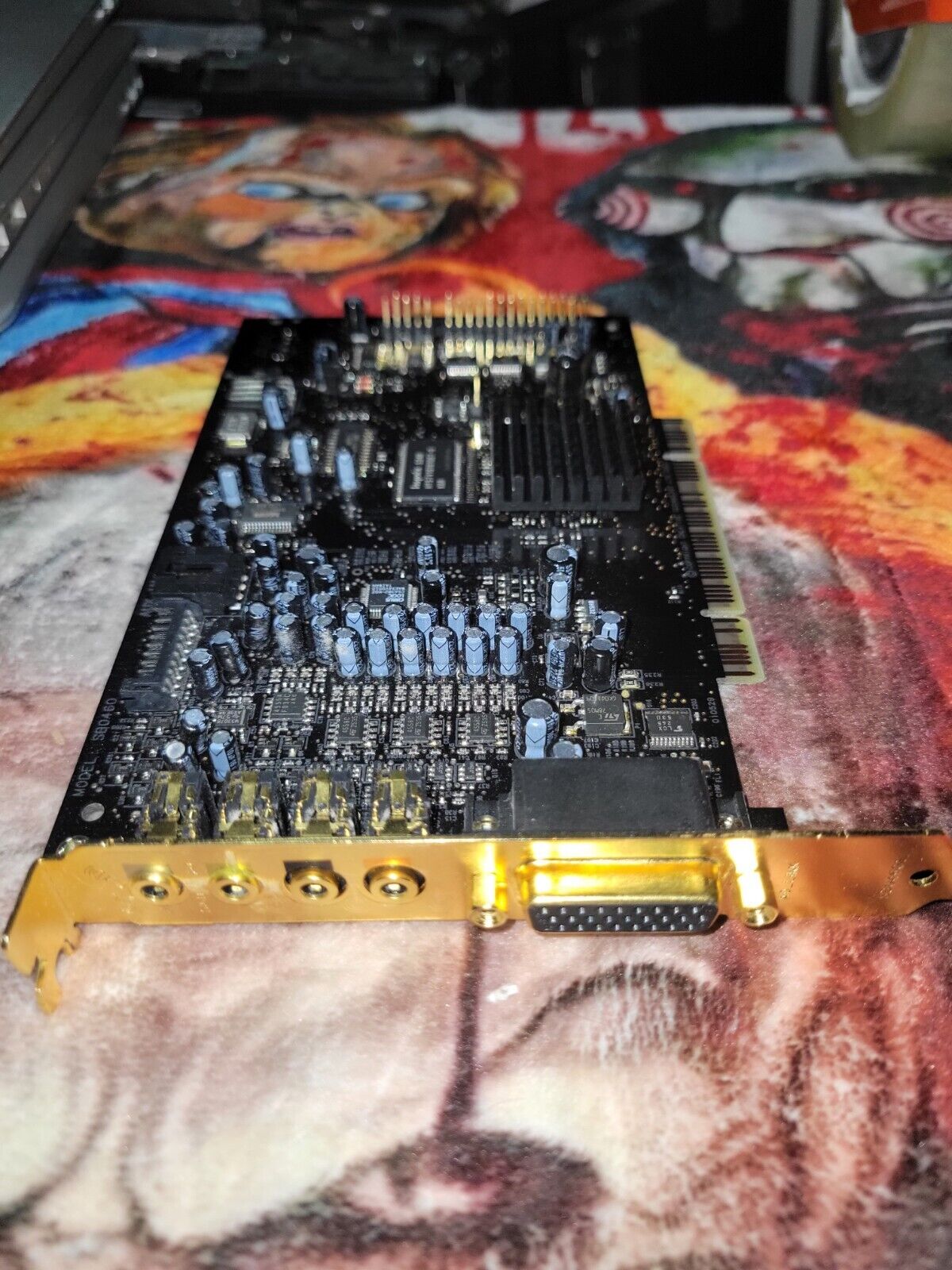 Creative Sound Blaster X-Fi SB0460 7.1-Channel PCI Sound Card - Gold