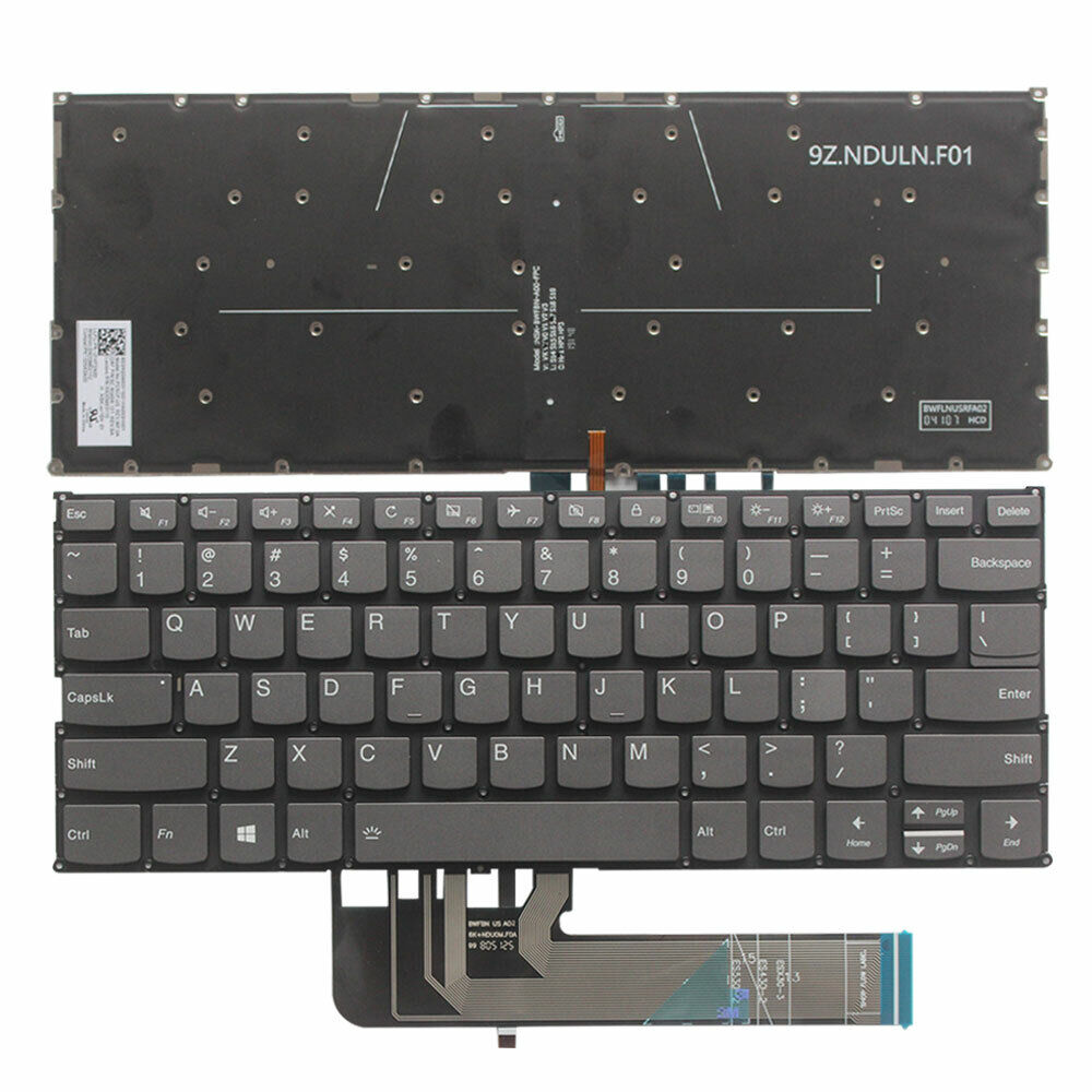 For Lenovo ThinkBook 13s-IWL 13s-IML 14s-IML 14s-IWL English Keyboard Backlit