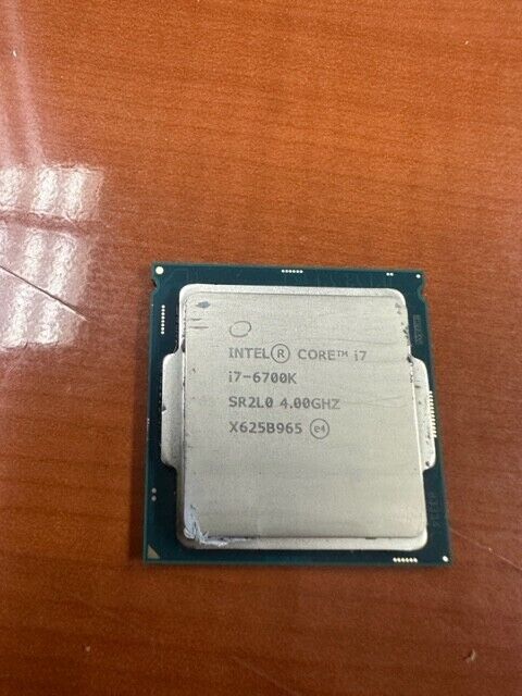 Intel Core i7-6700K (SR2L0) 4.0GHz Quad Core LGA1151 CPU Processor