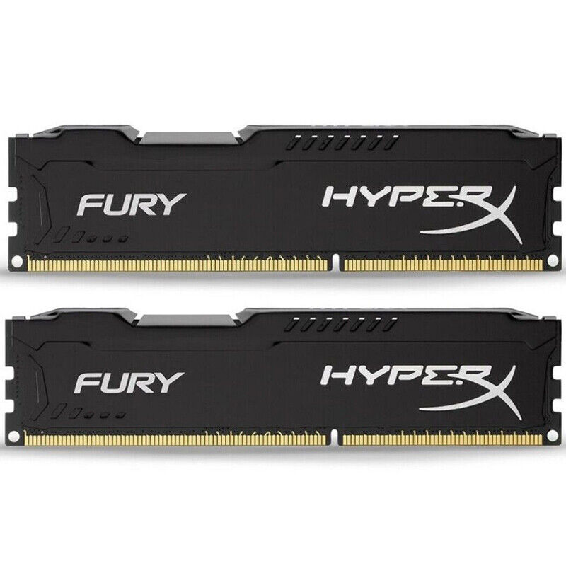 HyperX FURY DDR3 16GB 32GB 1600MHz 1866MHZ  Desktop RAM Memory DIMM 240pins 1.5V