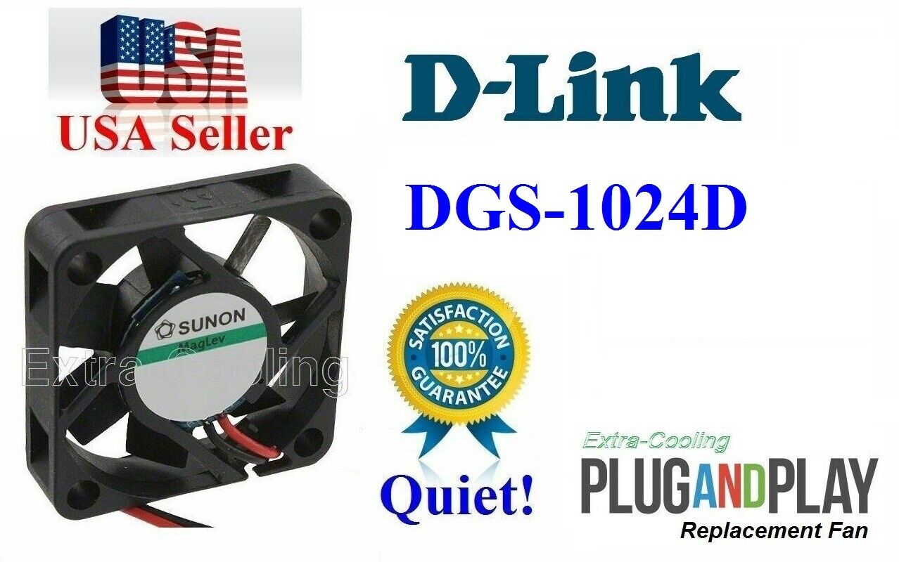 1x quiet version replacement fan for D-Link DGS-1024D DES-1024D