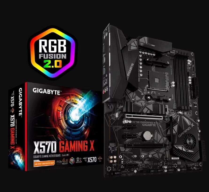 GIGABYTE X570 GAMING X AMD PCIe 4.0 ATX Motherboard