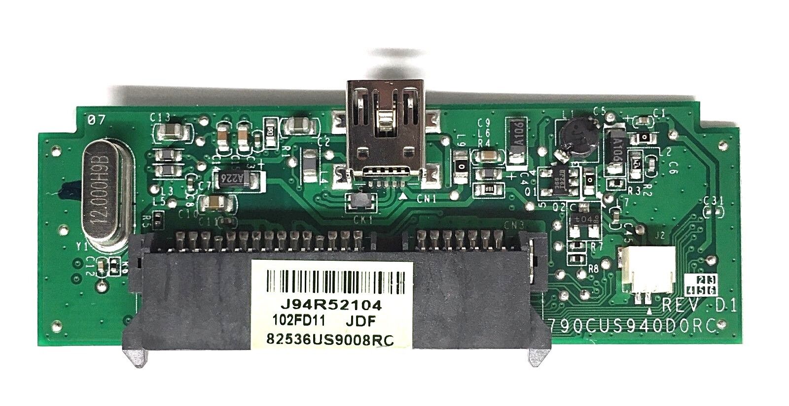 94V-0 Seagate PCB Replacement Controller 790CUS940D0RC REV D1 USB 2.0 / E55-11