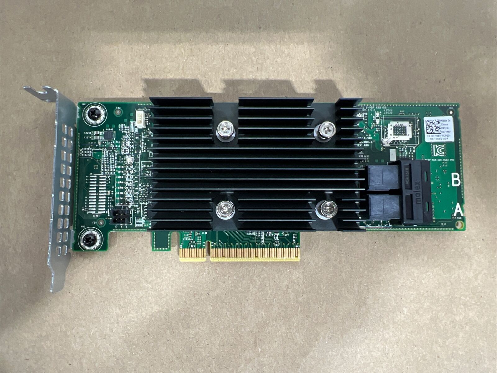 Dell Perc HBA330+ 12GB/s Low Profile SAS PCIe Raid Controller Card J7TNV
