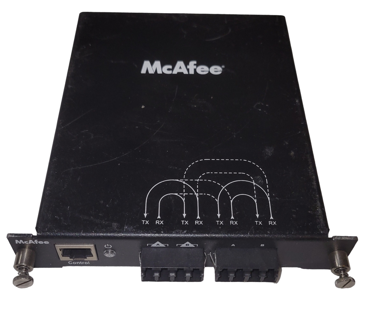 McAfee Control Network Monitor 222-0003-00-G5 MISSING AC ADAPTER/CABLES Used
