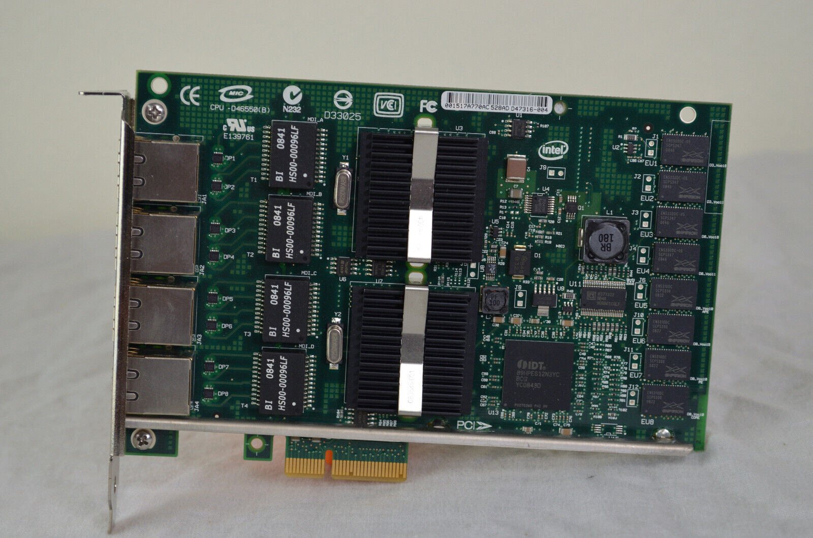 Intel EXPI9404PT Pro/1000 Pt Quad Port Server Adapter