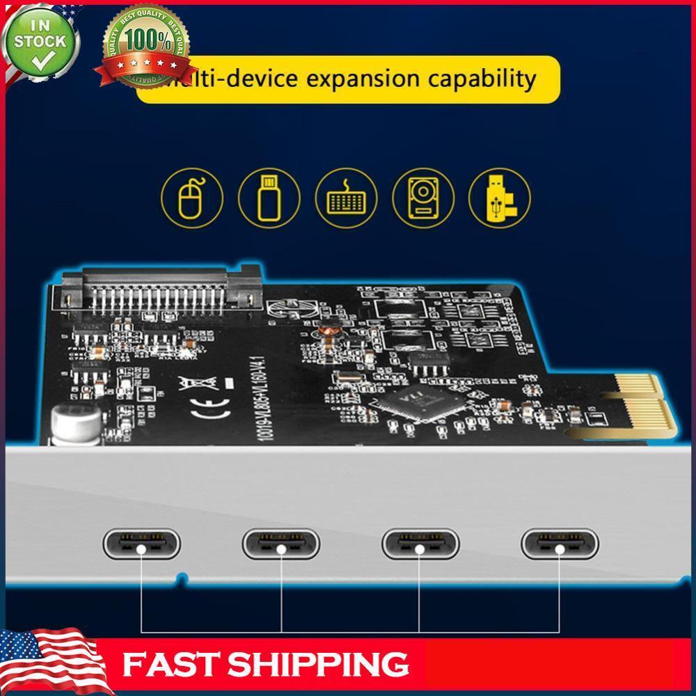 5Gbps High Speed with PCI Express X4/X8/X16 15pin SATA Power Connector Adapter